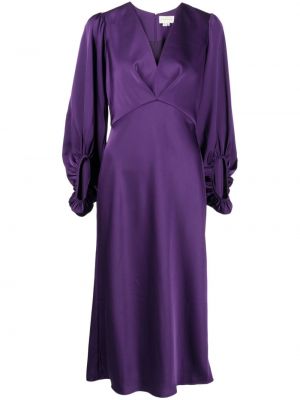 Midi suknele satininis Sachin & Babi violetinė