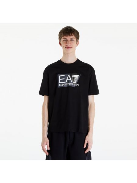 Tričko Ea7 Emporio Armani černé