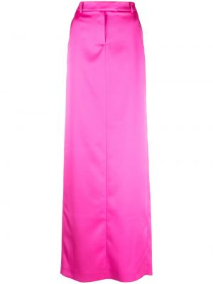 Saténové dlouhá sukně Giuseppe Di Morabito růžové