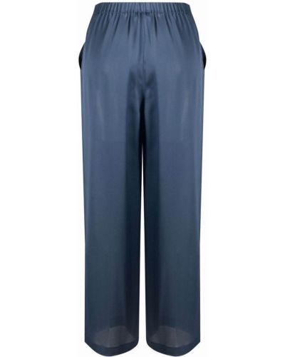 Pantalones bootcut Carine Gilson azul