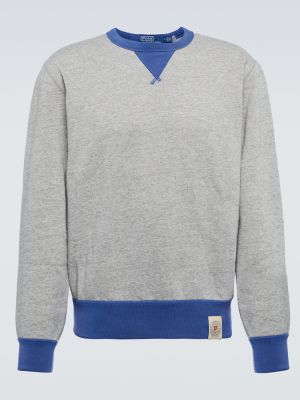 Bluza bawełniana Polo Ralph Lauren szara