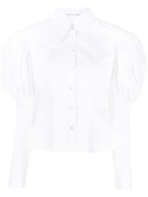 Памучна риза Viktor & Rolf бяло