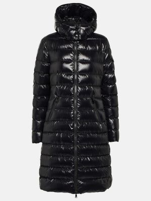 Pehely steppelt kabát Moncler - fekete