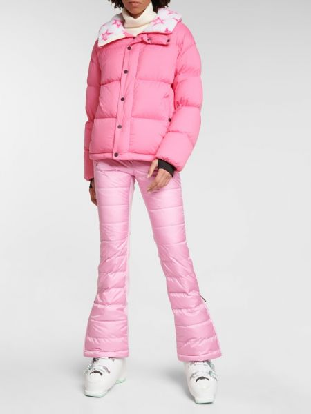 Stepēta slēpošanas jaka Perfect Moment rozā