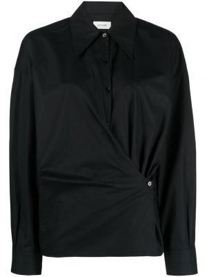 Asimetriška marškiniai Lemaire juoda