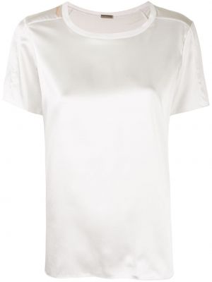 Camiseta de cuello redondo Adam Lippes blanco