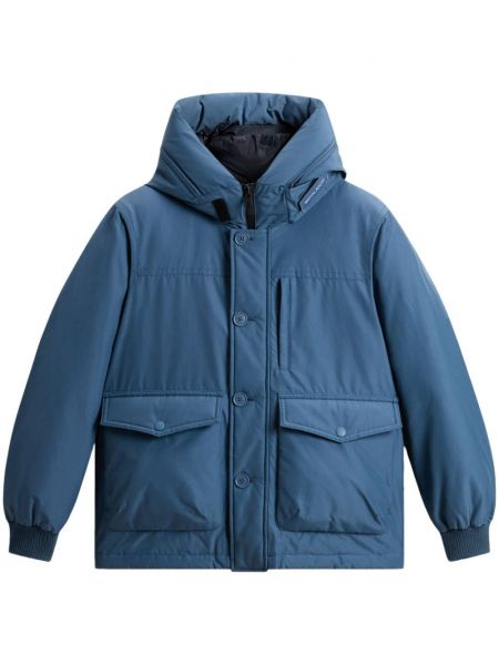 Pitkä takki Woolrich sininen