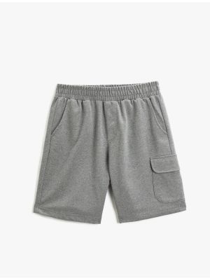 Kratke hlače kargo Koton siva