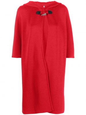 Manteau en laine Charlott rouge