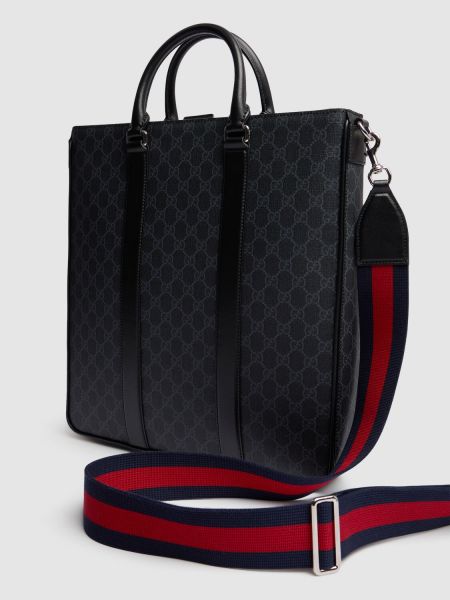 Τσάντα shopper Gucci μαύρο