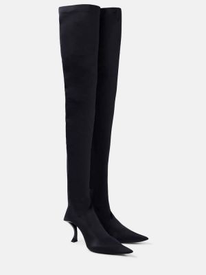 Nylon stiefel Balenciaga schwarz