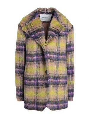 Cappotto di lana di cotone mohair Fassbender verde