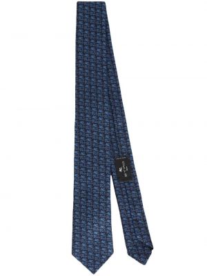 Krawatte Etro blau