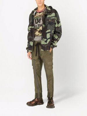 Jacke mit kapuze mit print mit camouflage-print Dolce & Gabbana