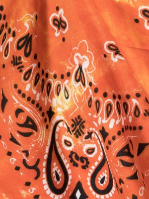 Schal mit print mit paisleymuster Destin orange