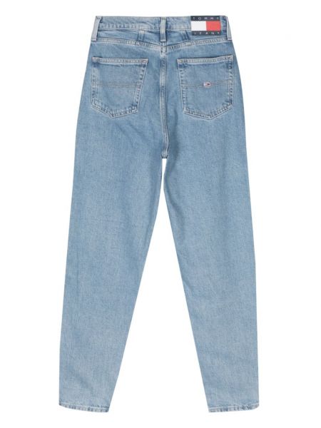 Skinny džíny s vysokým pasem Tommy Jeans modré