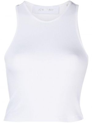 Tank top be rankovių 7 For All Mankind balta