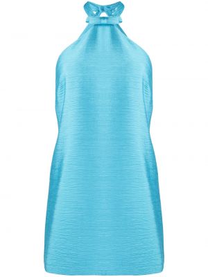 Šaty s odhalenými zády bez rukávů Alexis - modrá