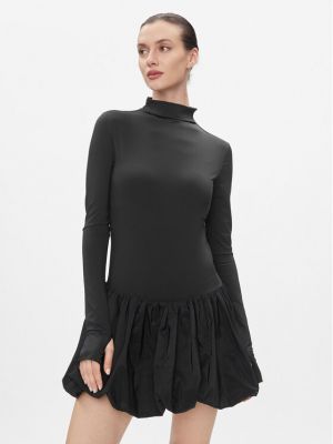 Κοκτέιλ φόρεμα Max&co μαύρο