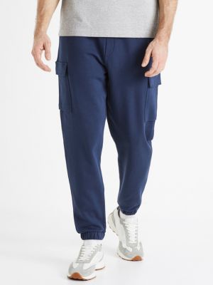 Pantaloni sport Celio albastru