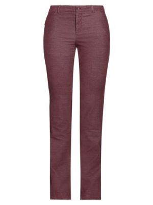 Pantalones de algodón Pt Torino violeta
