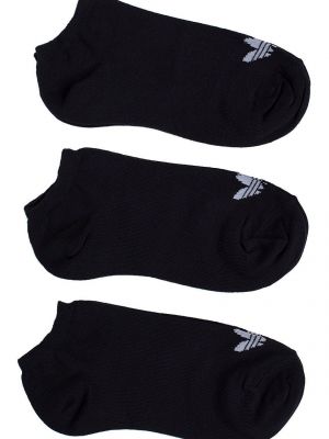 Чорапи за жартиери Adidas Originals черно