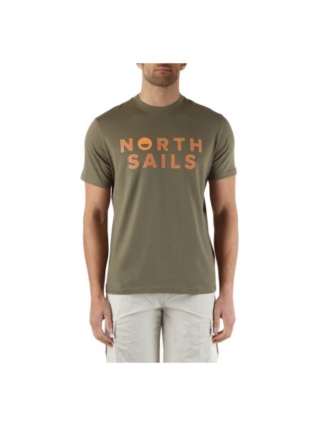 Koszulka bawełniana North Sails zielona