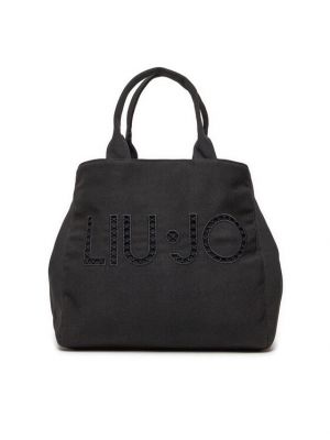 Τσάντα shopper Liu Jo μαύρο