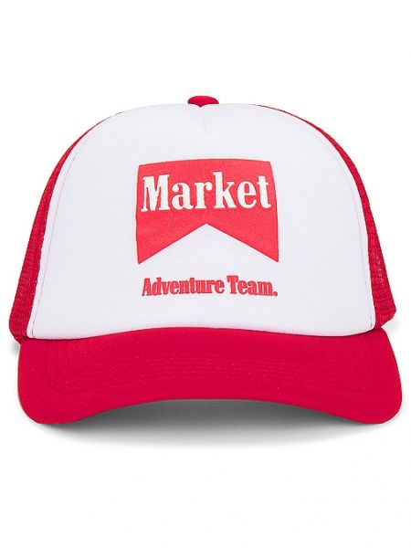 Chapeau Market rouge