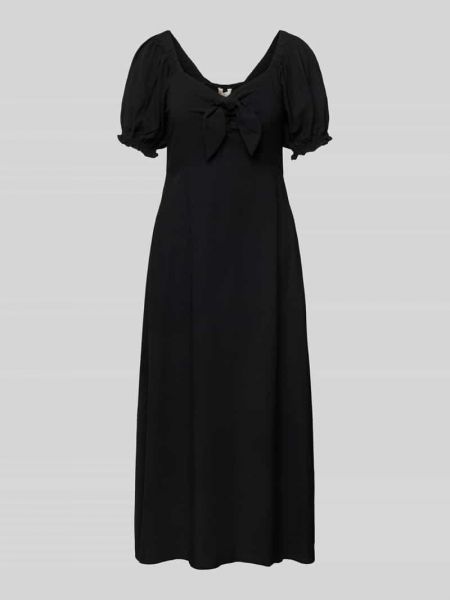 Sukienka midi z dekoltem w serek Apricot czarna