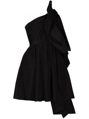 Mini šaty s mašlí Carolina Herrera černé