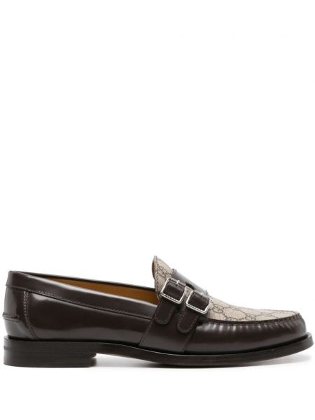 Læder loafers Gucci