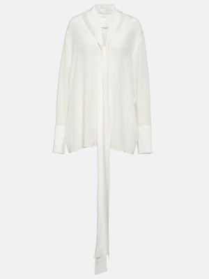 Svilena bluza Givenchy bijela