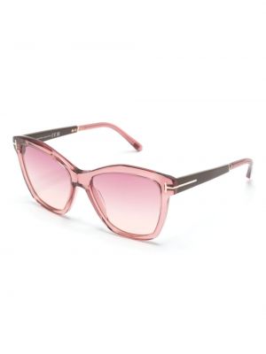 Okulary przeciwsłoneczne Tom Ford Eyewear różowe