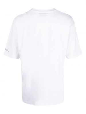 T-shirt aus baumwoll mit print Mauna Kea weiß