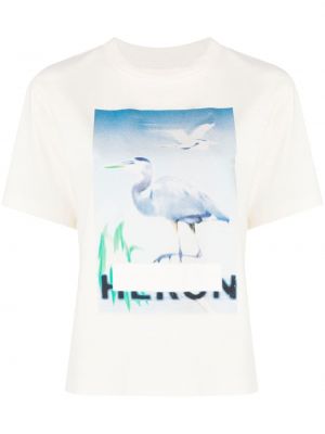 T-shirt con stampa Heron Preston