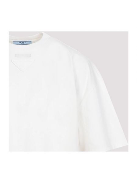 Jersey de tela jersey Prada blanco