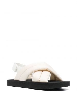 Sandales matelassées Proenza Schouler blanc