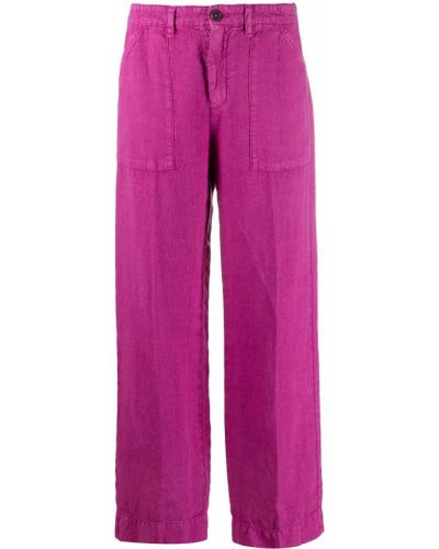 Широкие брюки Massimo Alba, розовые