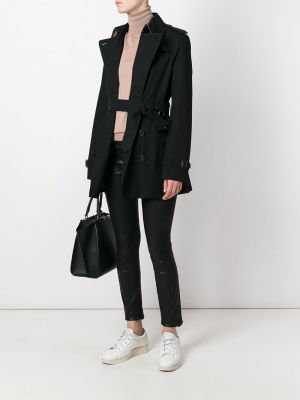 Krátký kabát Burberry černý