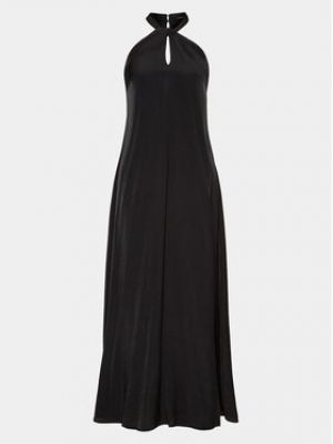 Priliehavé šaty Sisley čierna