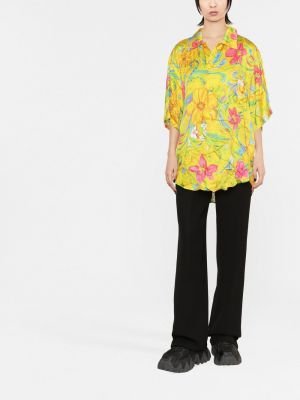 Krekls ar ziediem Balenciaga dzeltens