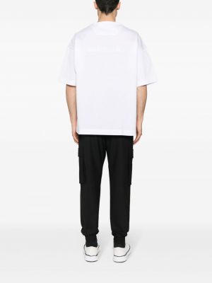 T-shirt en coton avec applique Juun.j blanc