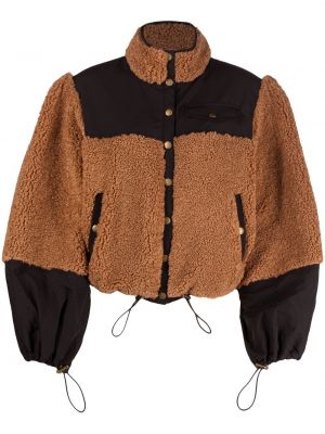 Fleece teddy jakke Ulla Johnson brun