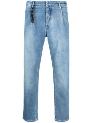 Skinny fit-jeans Incotex blå