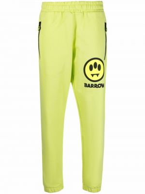 Спортни панталони с принт Barrow зелено