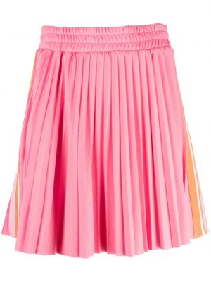 Plisované mini sukně Msgm růžové