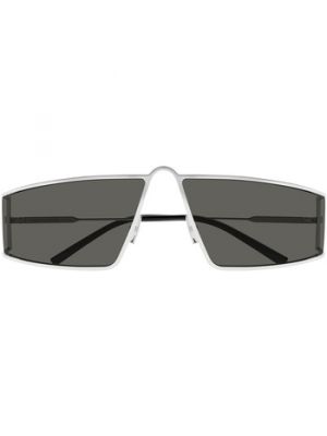 Srebrne okulary przeciwsłoneczne Yves Saint Laurent