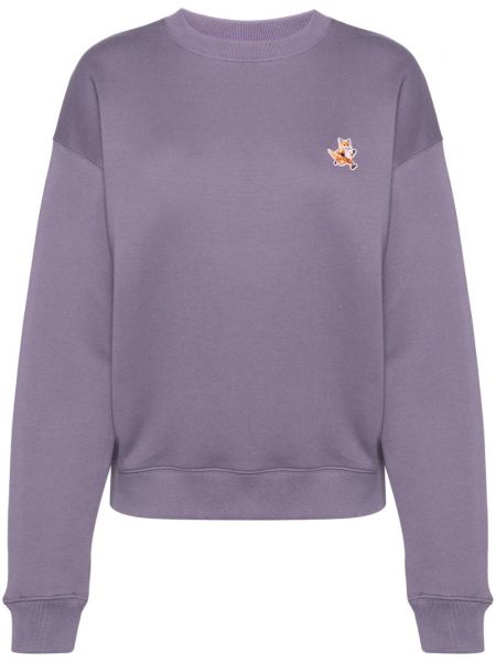 Collegepaita Maison Kitsuné violetti