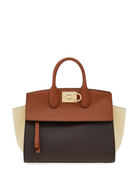 Shopper en cuir Ferragamo